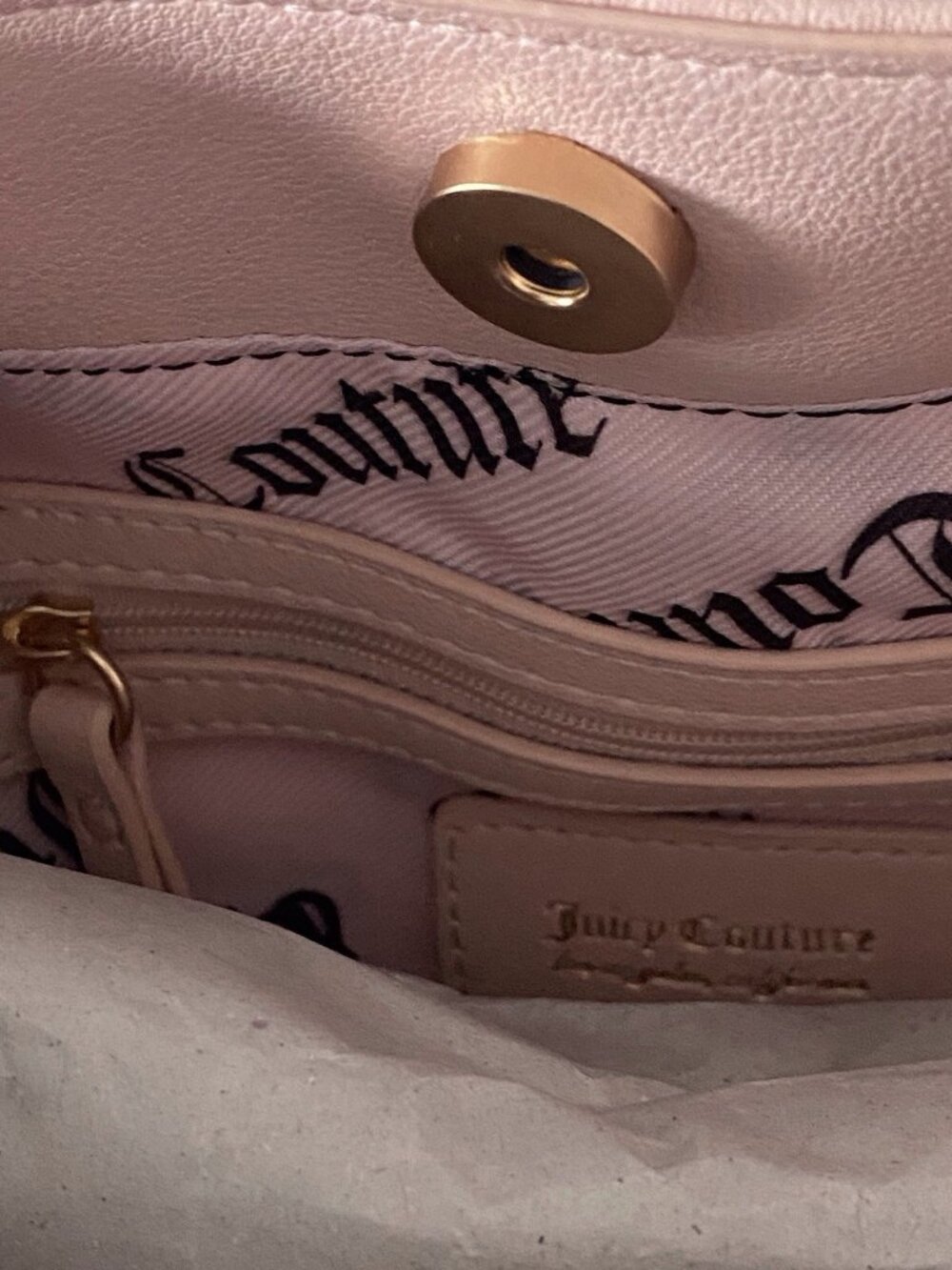 Juicy Couture Royal To Juicy Satchel Bag Purse In Pink Clay W/Charm VIRAL NEW - Picture 12 of 12